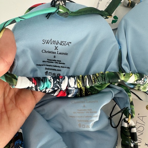 Swiminista x Christian Lacroix Bikini Set NWT - Picture 5 of 6